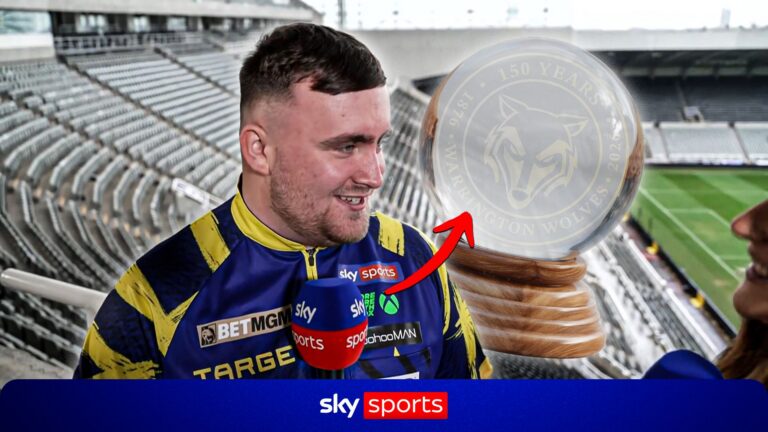 ‘Warrington WILL go to Old Trafford’ – Littler’s SPOT-ON prediction back in Feb!