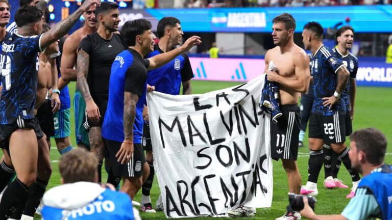 Argentina face FIFA proceedings over Falklands banner and World Cup final actions