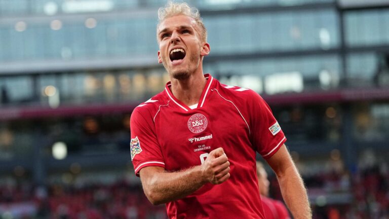 Wales comfortably beaten by Denmark in Nations League
