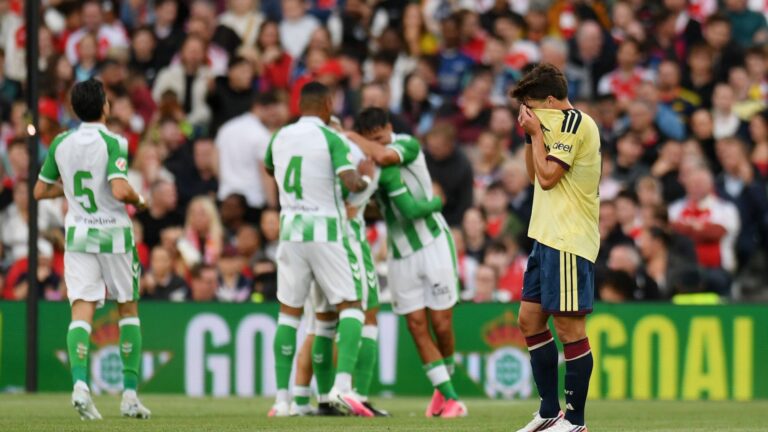 Arsenal beaten by Real Betis in Dublin friendly