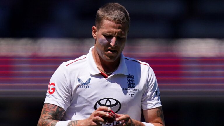 England’s Carse unavailable for Lord’s Test after nightclub incident