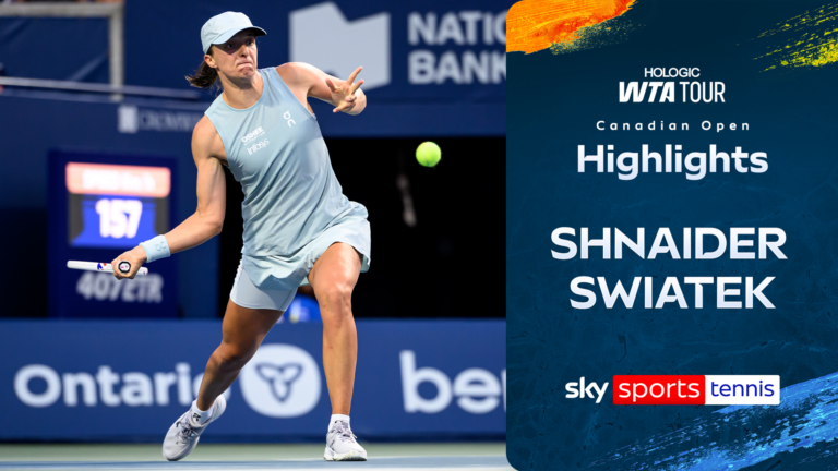 Swiatek cruises into Canadian Open semi-finals in JUST 64 minutes!
