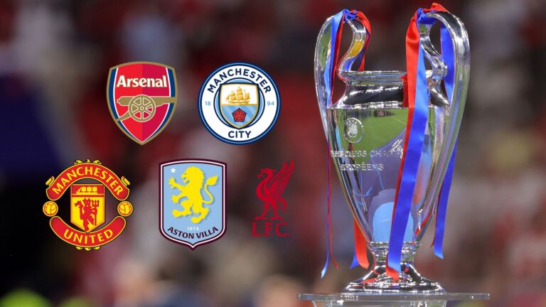 Arsenal to face Real Madrid as City and Villa get PSG in CL league phase