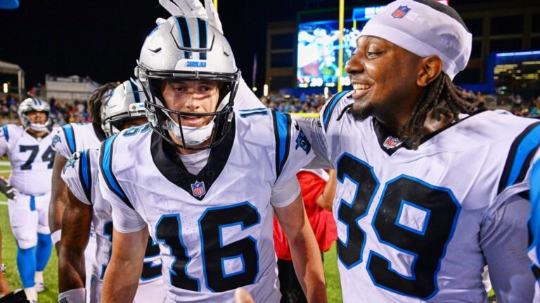 Undrafted King leads Panthers to comeback win vs Cardinals in Hall of Fame game