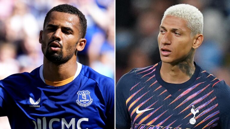 Spurs and Everton in advanced talks over Ndiaye and Richarlison