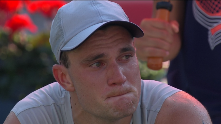 Draper in tears amid injury concern during defeat in Montreal