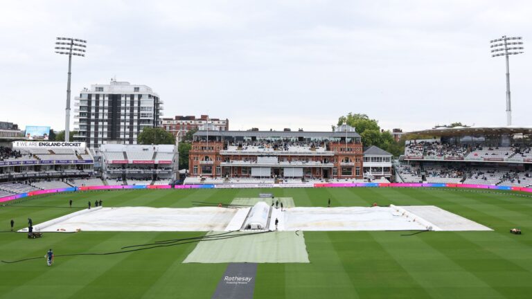 Rain delays start to England’s second Test vs Pakistan at Lord’s LIVE!