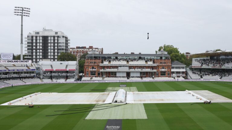 Start delayed at Lord’s as rain halts England’s dominance against Pakistan LIVE!