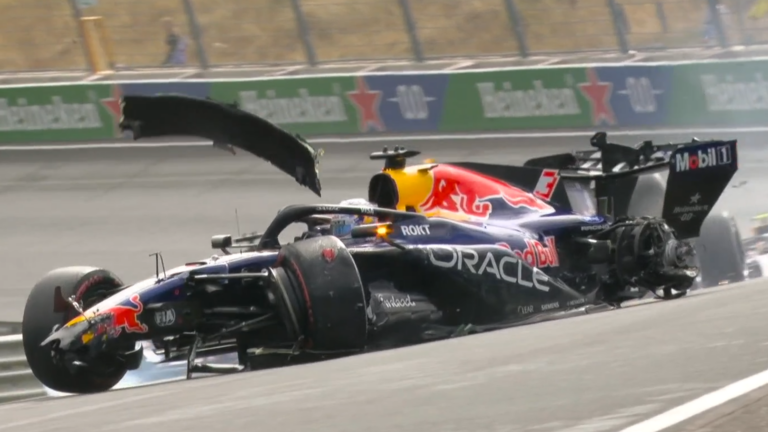 Dutch GP: Race set to resume after red flag for huge Verstappen crash LIVE!