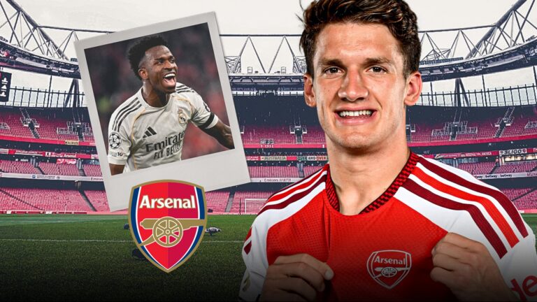 Tzolis unfazed by Vini Jr rumours as fitness champion settles into Arsenal