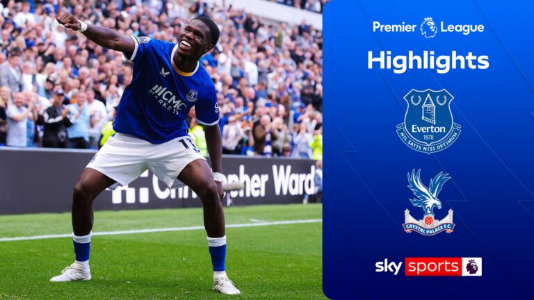 Everton down Palace to spoil Sage’s Premier League welcome