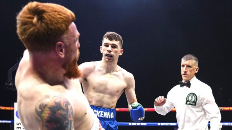 McKenna is ‘locked in’ on Walsh showdown after viral KO win
