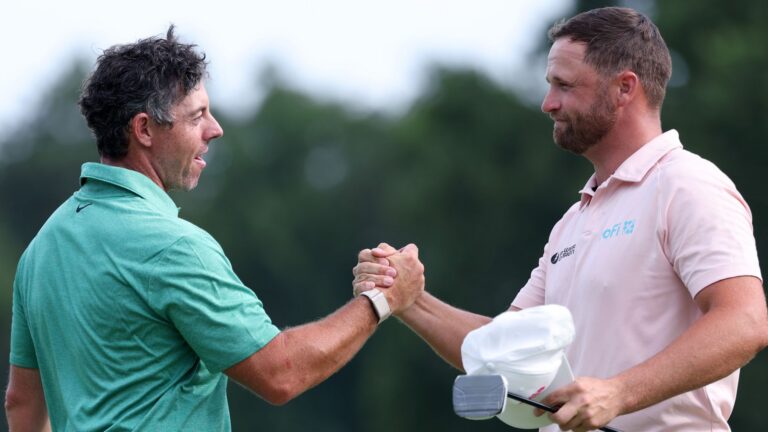 Late Clark magic holds off McIlroy and Cantlay in PGA Tour thriller