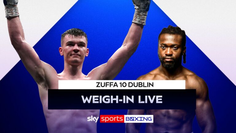 FREE STREAM: McKenna vs Oliha weigh-in ahead of world title fight