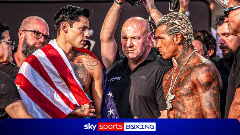 ‘How did I look?’ – Benn and Garcia weigh in ahead of welterweight title clash