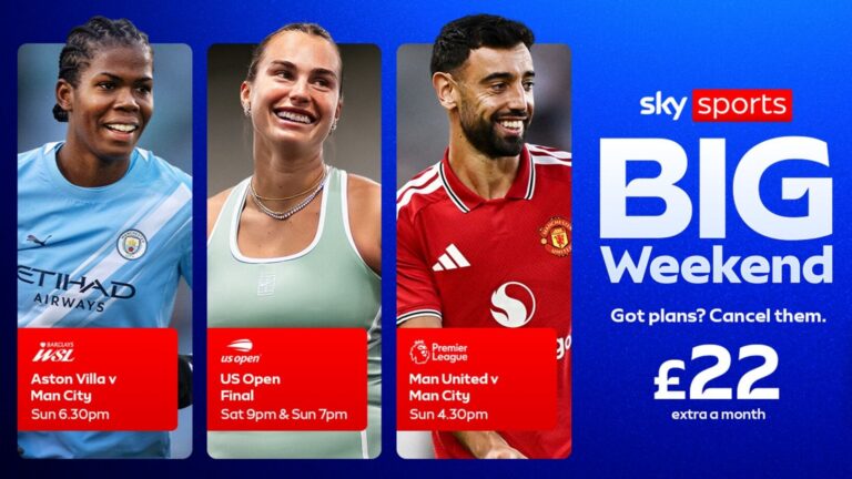 How to watch Sky Sport’s Big Weekend