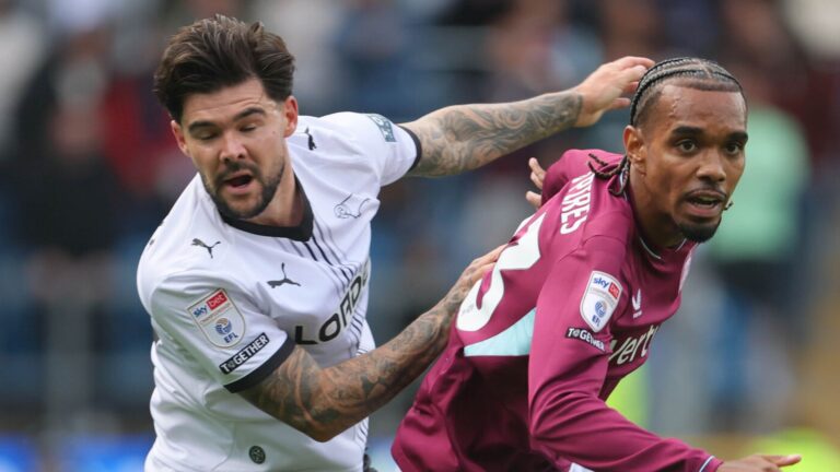 Burnley still winless after Derby strike late to earn point