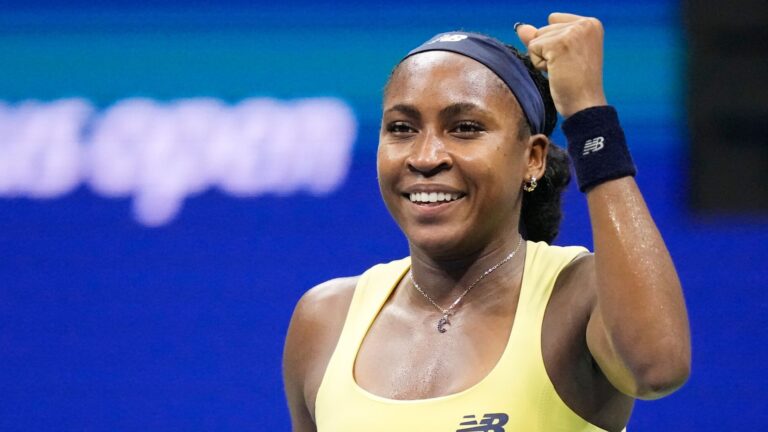 Gauff overcomes big test while Monfils’ Grand Slam career comes to end