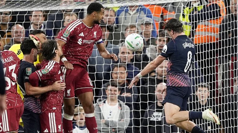 Goal for Spurs! Gallagher pulls one back at Liverpool LIVE!