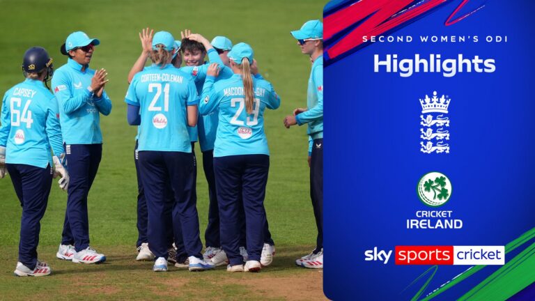 England cruise to series win with six-wicket victory in Derby