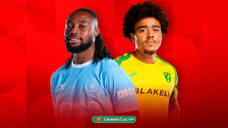 Man City make TEN changes as Allan handed debut vs Norwich LIVE!