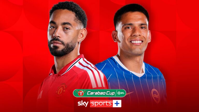 Man Utd host Brighton in Carabao Cup third round LIVE!