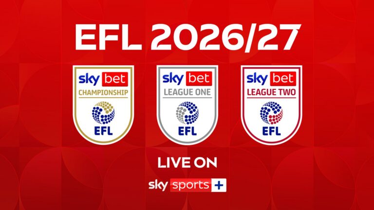 EFL latest: SEVEN games live on Sky at 12.30pm