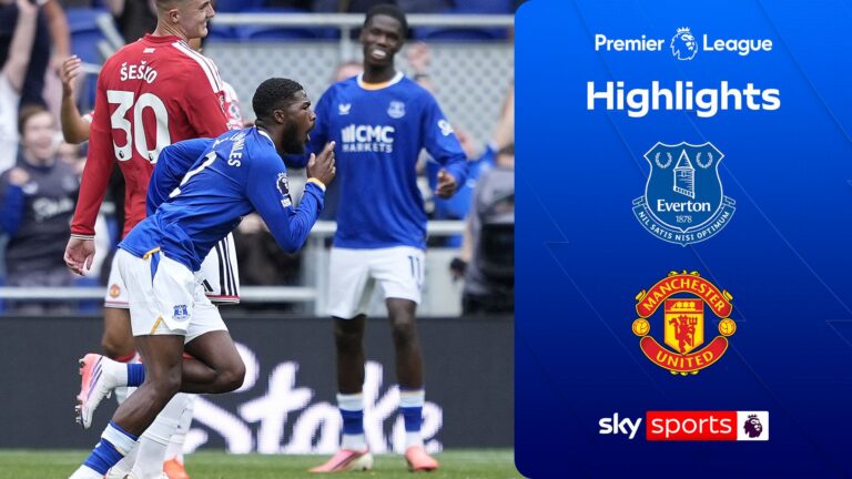 Late SCENES! Maitland-Niles’ incredible last-gasp goal nicks point for Everton