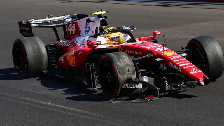 Spanish GP: Leclerc fastest as Hamilton crashes in final practice LIVE!