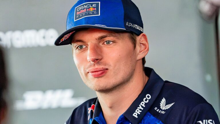 Verstappen overtakes 100 amateurs to win exhibition go-kart race at Silverstone