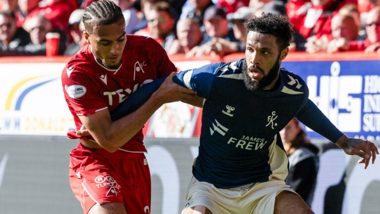 Aberdeen and Kilmarnock end losing streaks with draw