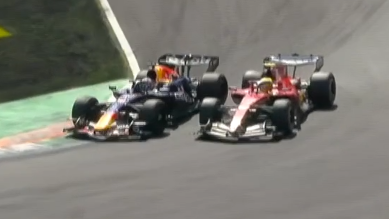 Italian GP: Russell tops final practice as Hamilton clashes with Verstappen LIVE!