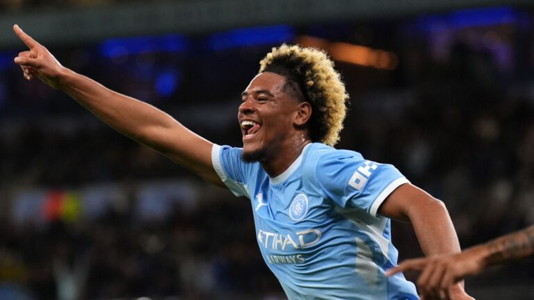 Chris Samba’s son Floyd shines on debut as Man City ease past Norwich