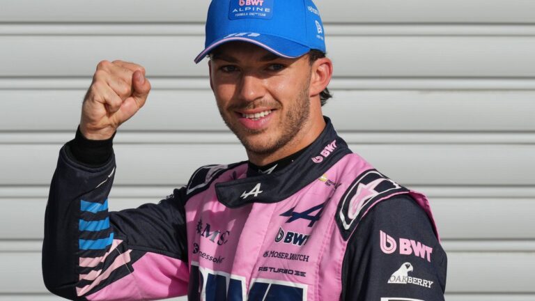 Gasly claims shock first F1 career pole at Italian GP