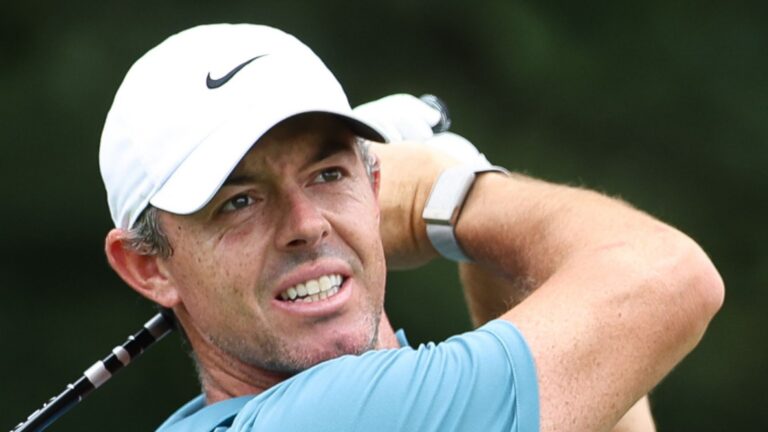 Latest golf scores: Lowry leads Amgen Irish Open with McIlroy also in action