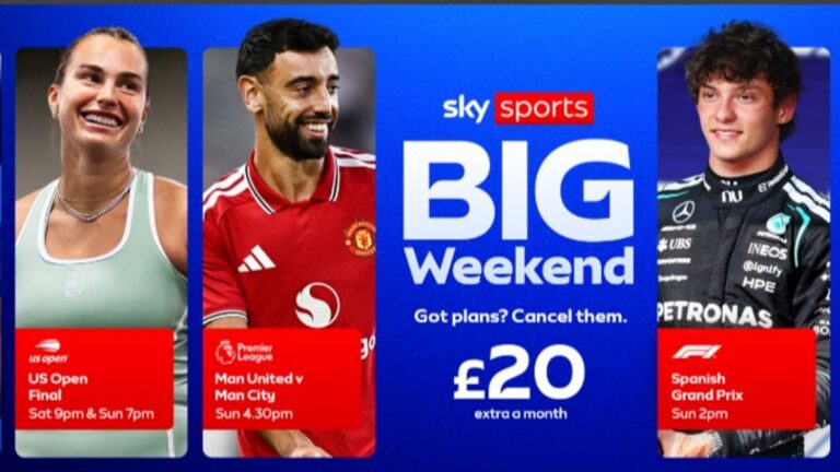 How to watch Sky Sports’ Big Weekend