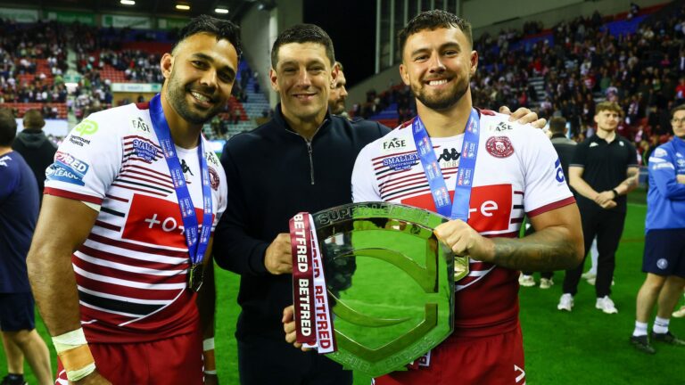Wigan storm to Super League’s League Leaders’ Shield and remain on treble course